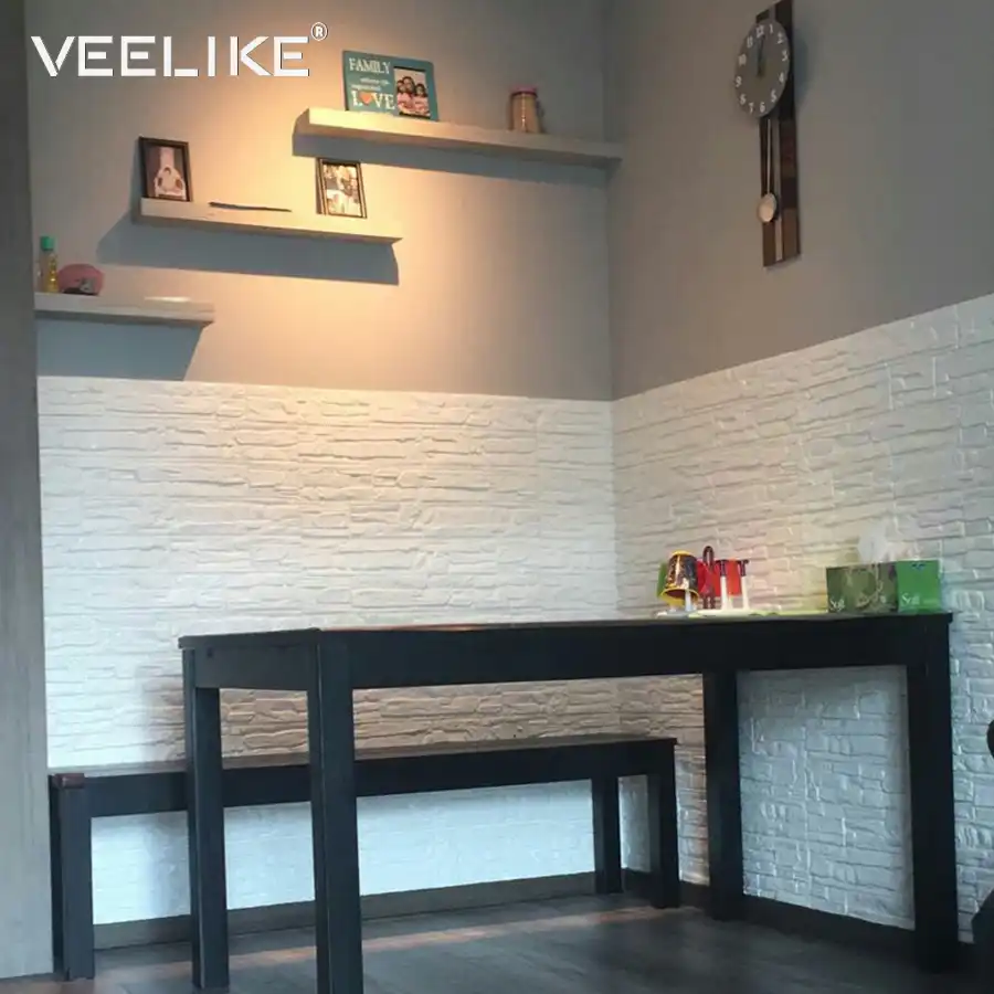 Pe Foam Wall Panel Kitchen Brick Stone Waterproof Self Adhesive Wallpaper For Kids Bedroom Living Room Papers Home Decor Pe Foam Wall Panel Kitchen Brick Stone Waterproof Self Adhesive Wallpaper For Kids Bedroom Living Room Papers Home Decor