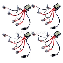 4Sets Belcat Active EQ Active EQ-B3T Preamp Circuit Wiring Harness Parts For Bass Guitar Replaceemnt