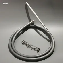 Силиконовая трубка для кальяна набор и нержавеющая пружина как много кальян chicha аксессуары алюминиевый стержень 180 см наргиле Водопровод