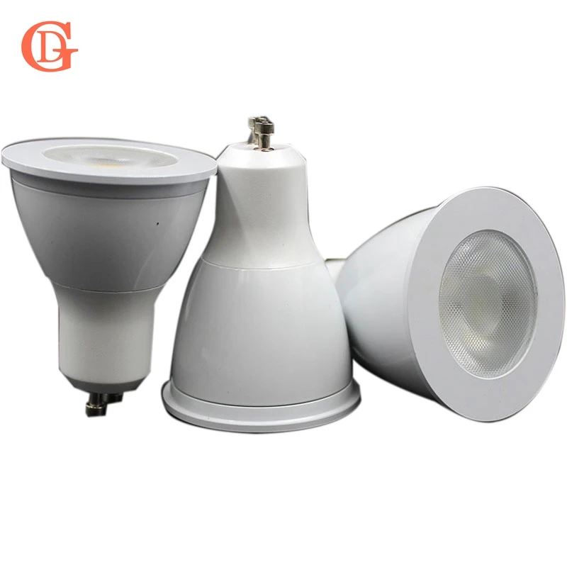 

5W 7W 9W Dimmable Gu10 LED Spotlight Bulb AC85-265V LED COB Spotlight Bulbs 220V Gu10 12V MR16 COB Dimmable LED Spot Light Bulb