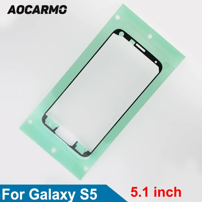 

Aocarmo LCD Display Sticker Touch Screen Double-sided Waterproof Adhesive Tape For Samsung Galaxy S5 5.1inch