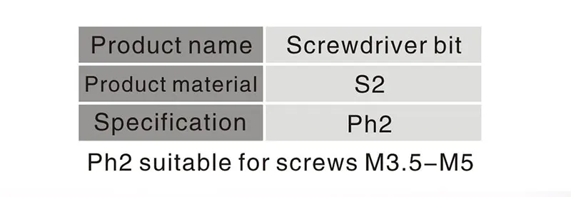 Отвертка phillips Набор бит с двойной головкой ph2 destornillador шлицевые Отвертки прецизионные ударные магнитные кольцевые отвертки