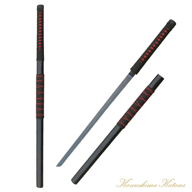 Handmade Samurai Sword Katana Ninja Straight Sword Full Tang Sharp Edge
