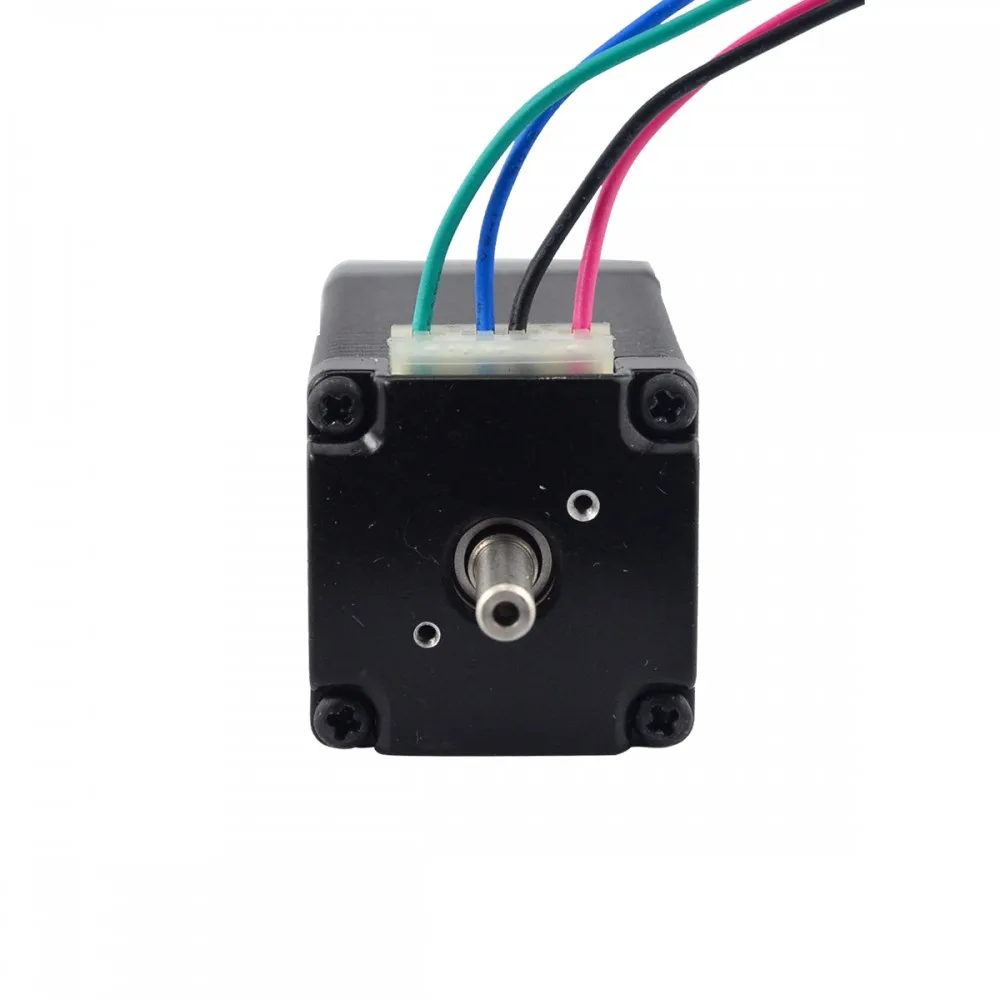 Motor para Impressora Duplo Eixo Nema Stepper Motor 11 2 Fase 4 Leva 12ncm 17.04oz.in 0.67a 28x28x51mm Passo 3d 3 Motor de passo