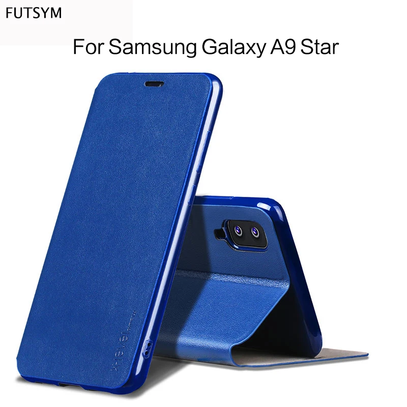 Флип Чехол Для samsung Galaxy A9 Star чехол Роскошные 360 противоударный подставку Защитная