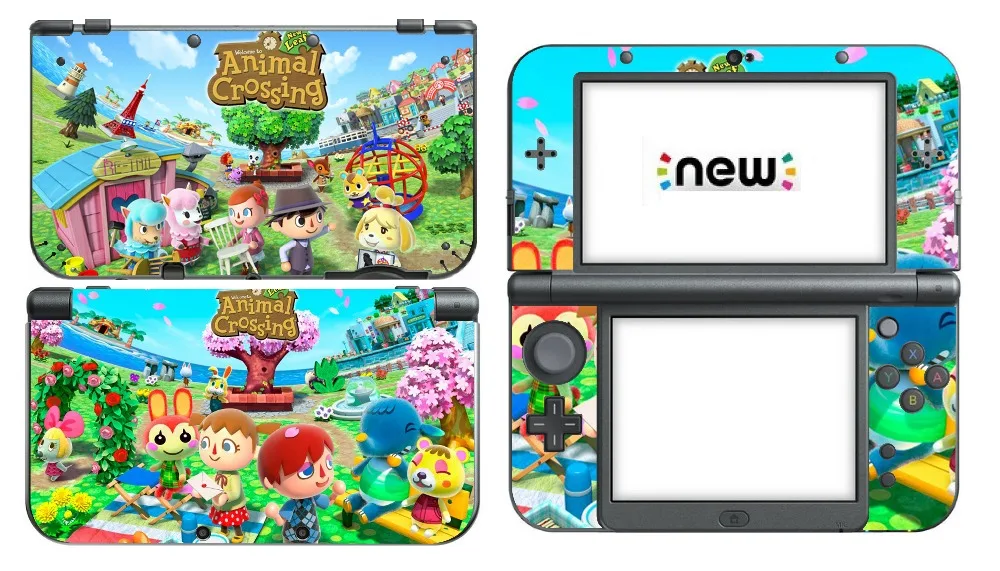 309 animal crossing vinil adesivo de pele protetor para nintendo