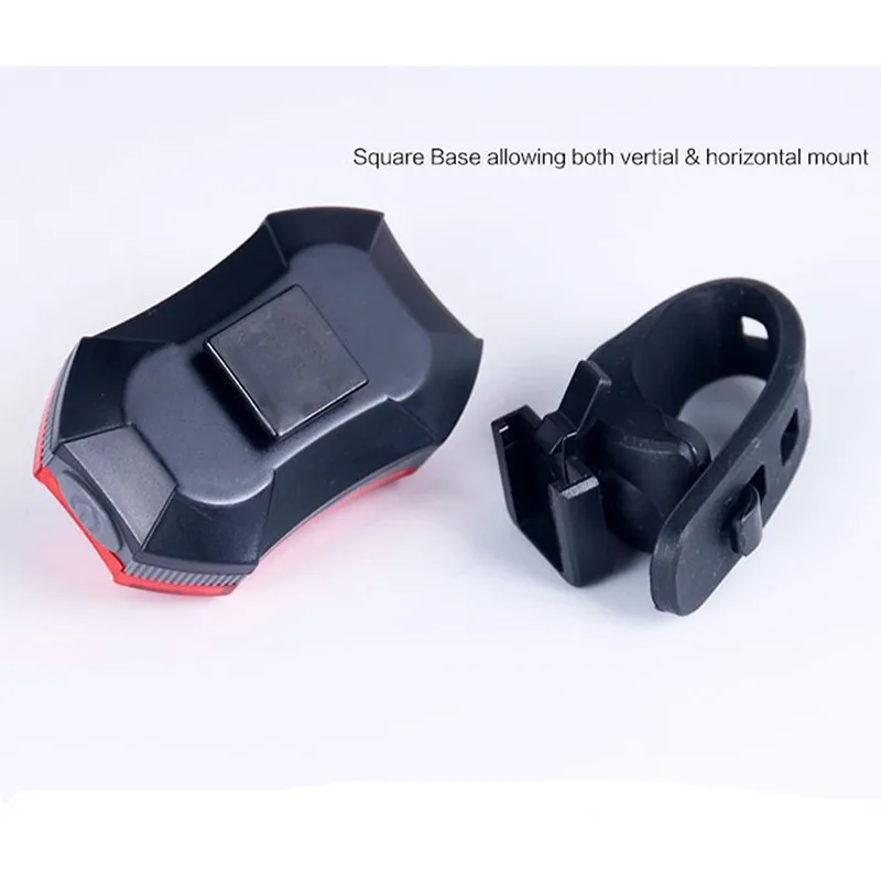 USB Перезаряжаемый задний велосипедный фонарь лампа Raypal водонепроницаемый яркий