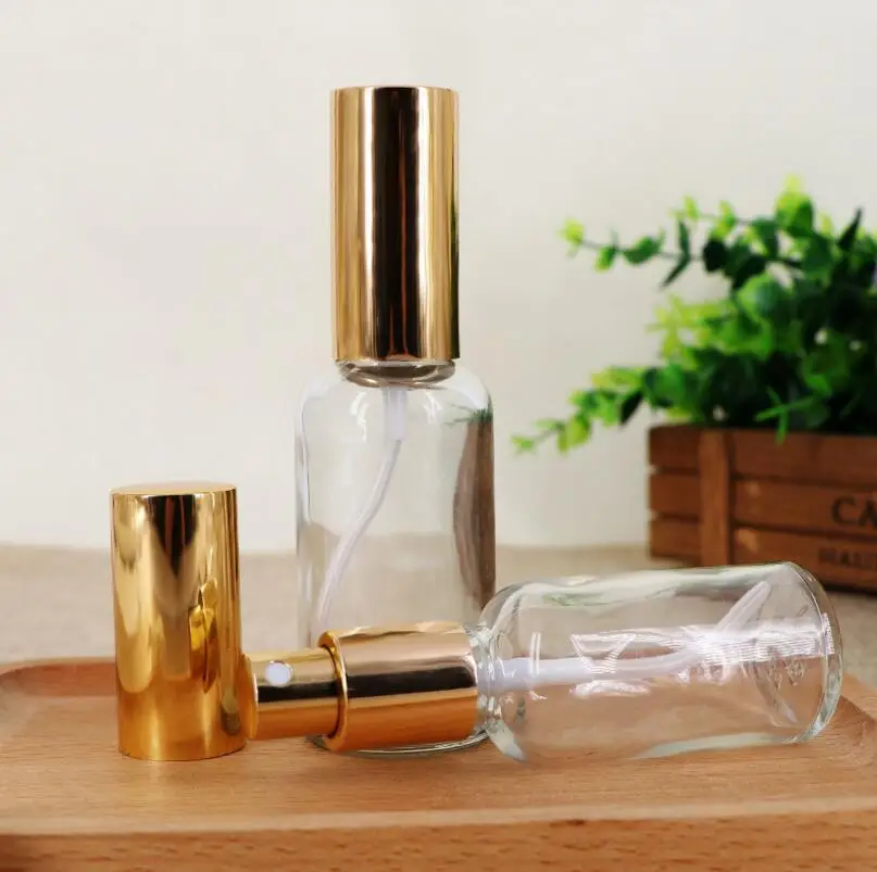 500pcs/lot 50ml clear glass spray bottle, clear mist spray bottle, perfume spray glass bottle wholesale