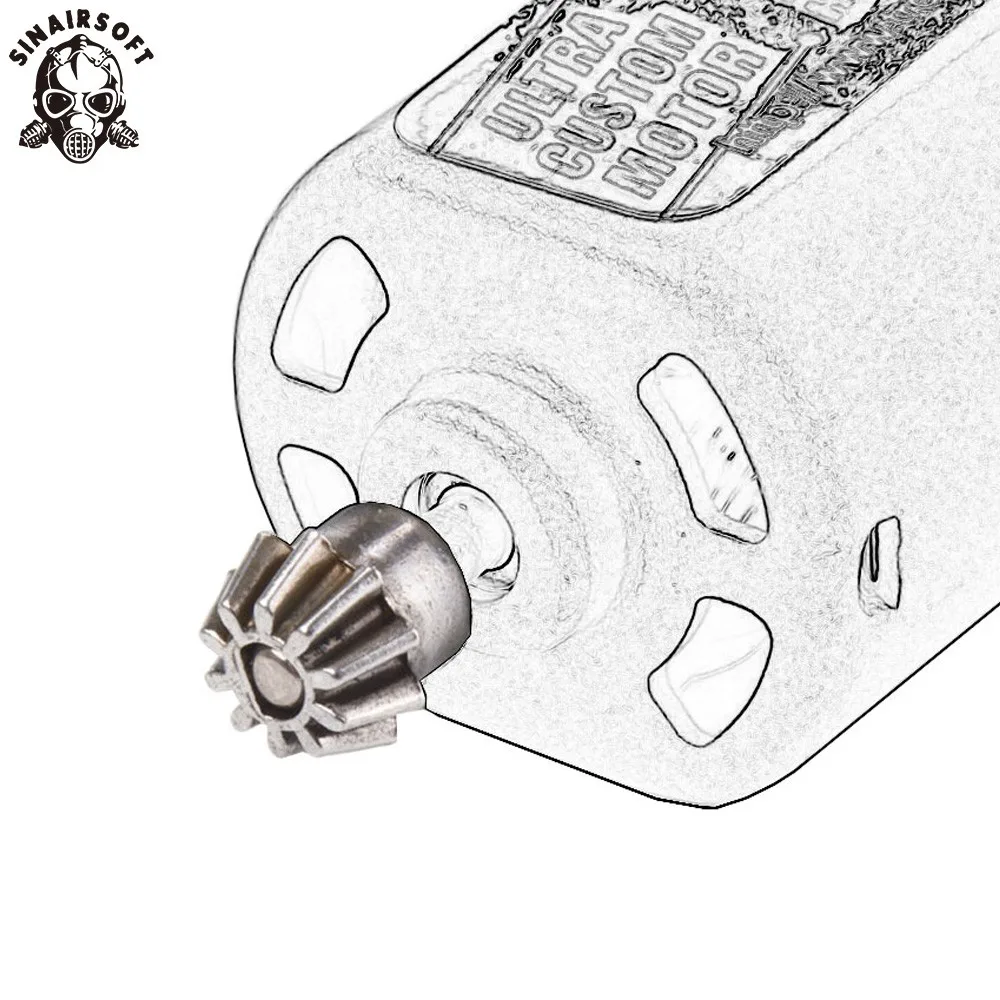 

SINAIRSOFT Motor Pinion Gear Type D for Airsoft AEG Motor