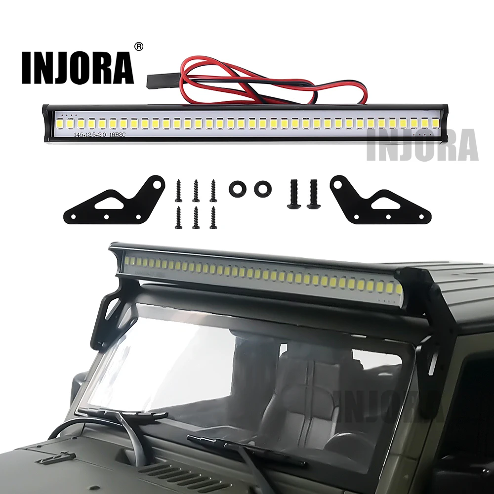 INJORA супер яркий 36LED 150 мм фары для 1/10 RC Гусеничный автомобиль осевой SCX10 90046 Jeep Wrangler Body