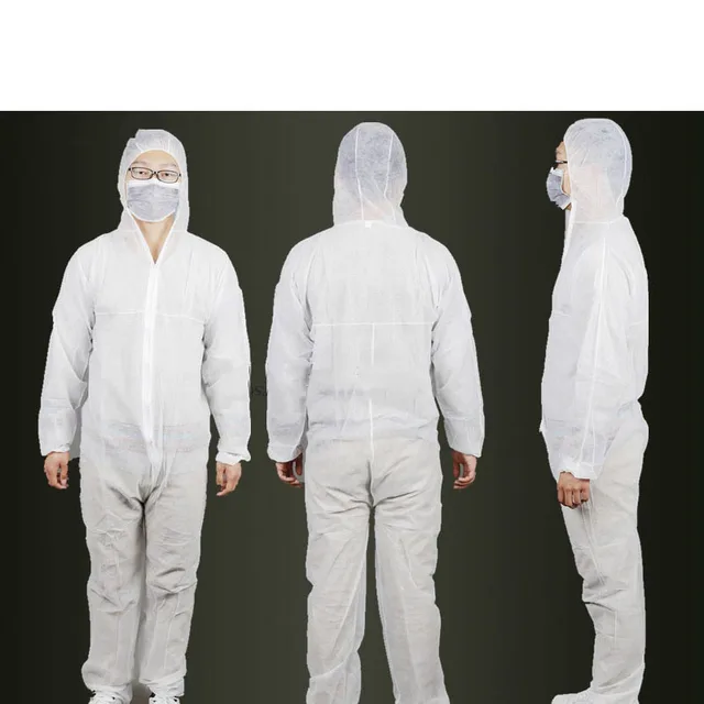 Non Woven Protective Suit Dust Disposable One piece garment Membrane