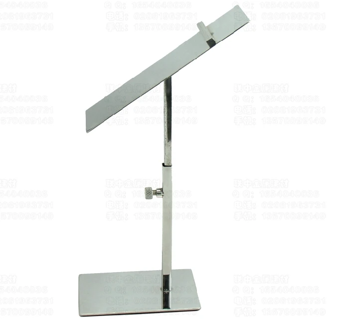 

Adjustable Metal Polished Mirror Shoe Display Rack Shoe Display Stand Holder