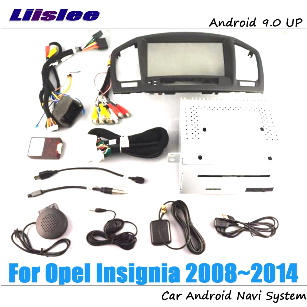 Excellent Liislee Android 9 4+32G For Opel Insignia 2008~2014 Stereo Car Video Carplay GPS Navi Map Navigation System Multimedia 3
