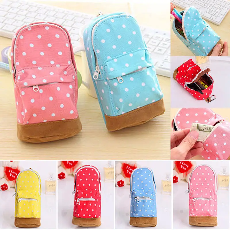 canvas change purse