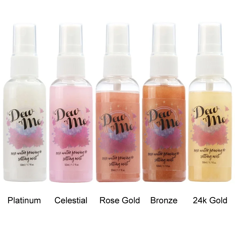 Beli Air Mawar Sprayer Makeup Primer Essence Spray Menyegarkan Pelembab Ringan Tahan Lama Matte Kosmetik Wajah Make Up