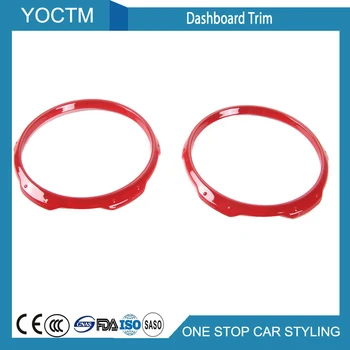 

Car Styling Interior Decoration Strips Moulding Dashboard Trim Black/Blue/Red/Chrome For Jeep Compass ABS Accessories Pack of 2