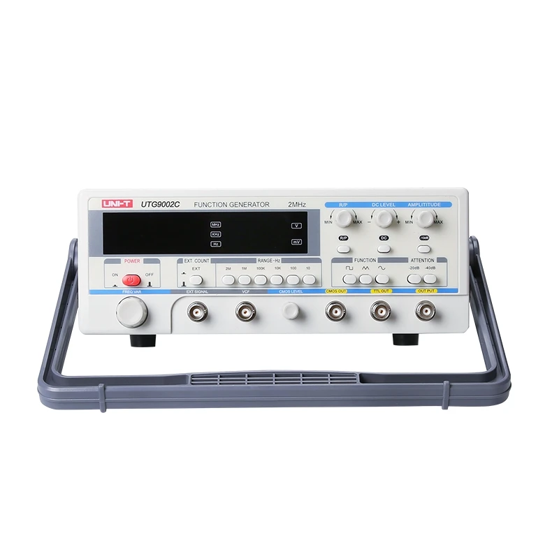 

UNI T UTG9002C Signal Sources Digital Signal Generator Function Generator 0.2Hz~2MHz Frequency Meter