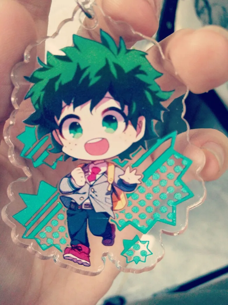 My hero academic брелок Аниме Boku no Hero akademiya Midoriya Izuku акриловый для косплея Подвески