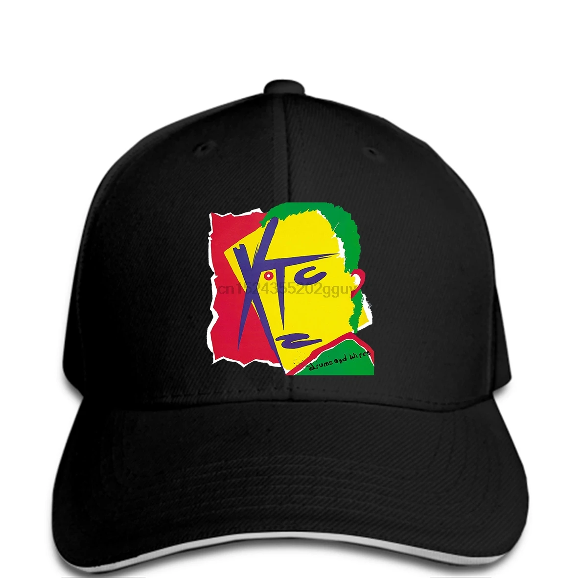 Xtc группа Барабаны и провода 80 s 90 s рок-группа 3D печатных Бейсбол Шапки Мужская Высокое качество s