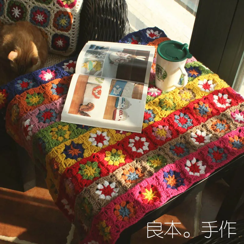 ^Cheap hot sale DIY National Daisy fashion cushion Hand hooked fashion crochet blanket cushion felt pastoral style gift ^Cheap hot sale DIY National Daisy fashion cushion Hand hooked fashion crochet blanket cushion felt pastoral style gift