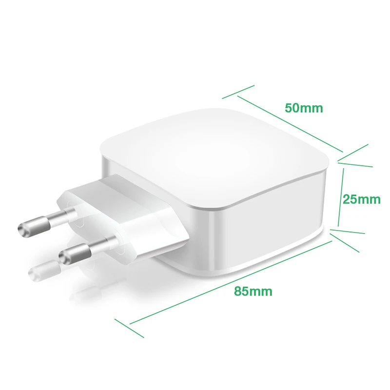 Suntaiho умный дорожный адаптер зарядного устройства с двойным USB настенный портативный мобильный телефон зарядное устройство ЕС Разъем для iPhone/samsung/Xiaomi/iPad/huawei