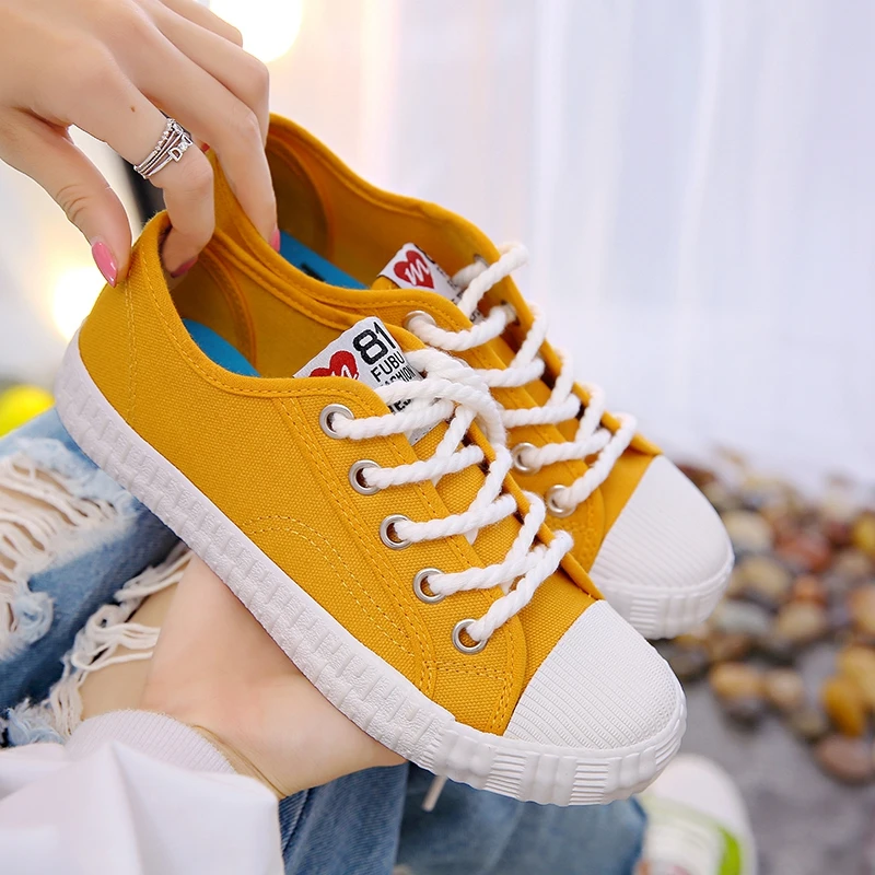 

Fashion Women Sneakers Denim Casual Shoes Female Summer Canvas Shoes Trainers Lace Up Ladies Basket femme Stars tenis feminino