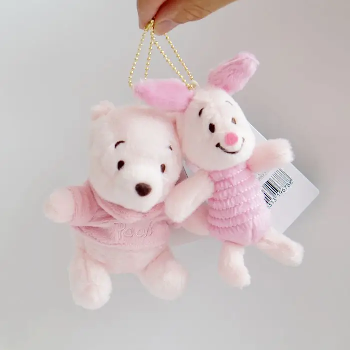 

3Inch Sakura Piglet Plush Toys Sakura Bear plush Pendant Keychain Animal Stuffed Plush Toys For Girls Christmas Gifts
