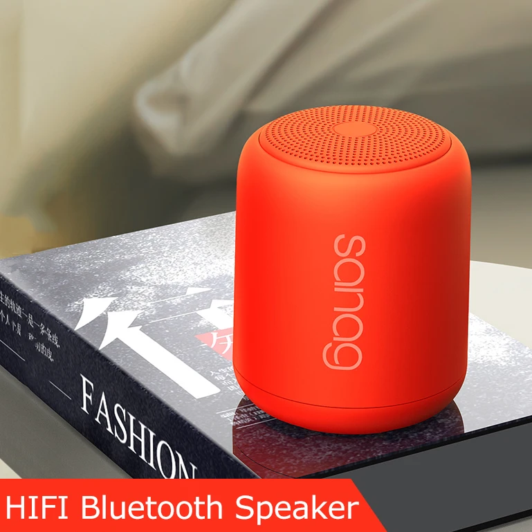 Мини Размер Водонепроницаемый портативный Bluetooth динамик Hi Fi бас громкий TF карта