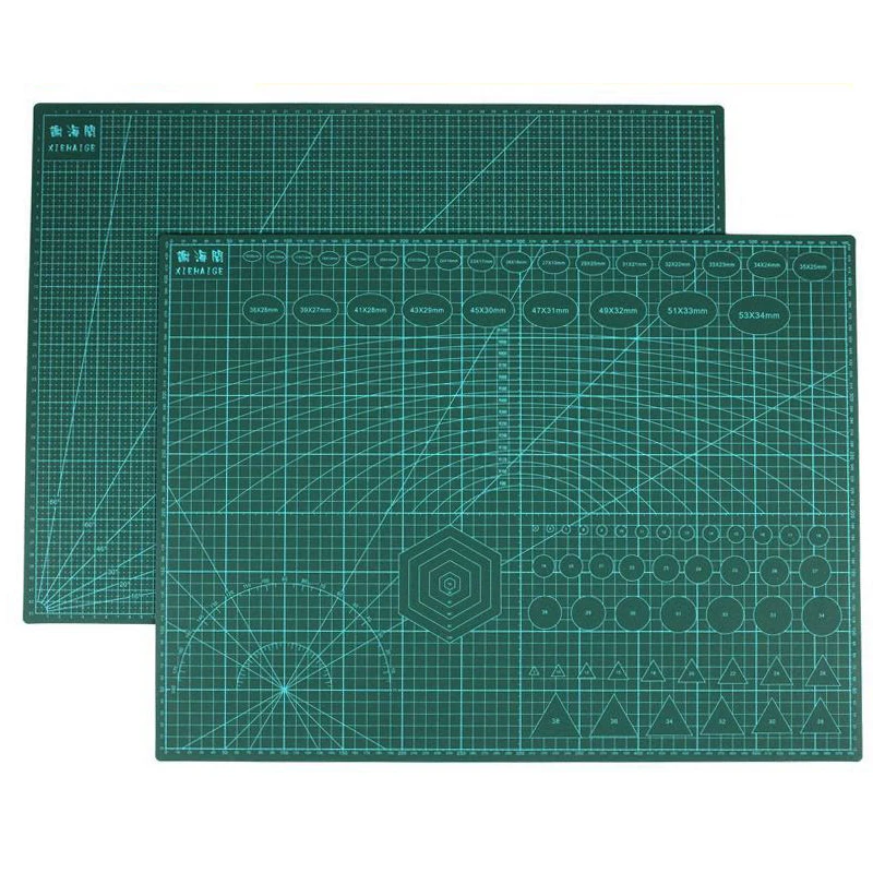 Prezzo Riutilizzabile A2 Taglio Zerbino Patchwork Durevole Lato A2 PVC Intagliare Taglio Zerbino s Taglio di Strumenti di Bordo per il Patchwork 3 millimetri di spessore
