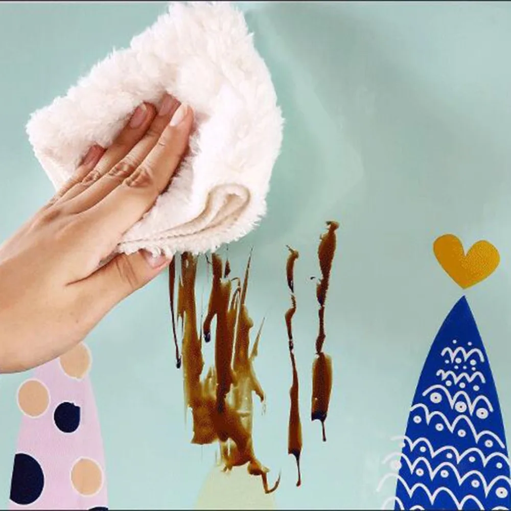 Cartoon Aluminum Foil Self-adhensive Waterproof Kitchen Oil Sticker Wall Sticker Anti Oil Kitchen Wallpaper Home Decoration
