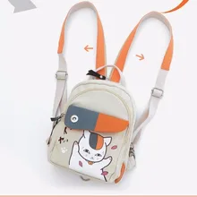 1 шт. Аниме Манга Нацумэ Yuujinchou Рюкзак Холщовый наплечный мешок детские школьные сумки унисекс Холст Аниме дорожная сумка