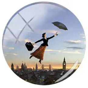 TAFREE классический фильм Mary Poppins картина DIY 25 мм стеклянный кабошон купол для браслета ожерелье Ювелирные серьги фурнитура - Цвет: NS412 8