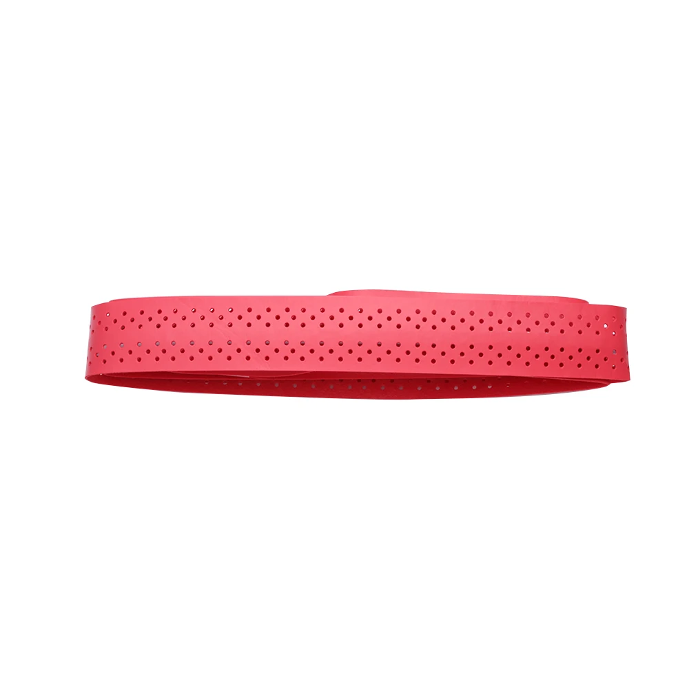 1 шт. воздухопроницаемая Толстовка для бадминтона, противоскользящая Теннисная ракетка для верхнего хвата, рыболовная Нескользящая удочка, лента для спорта на открытом воздухе - Цвет: red