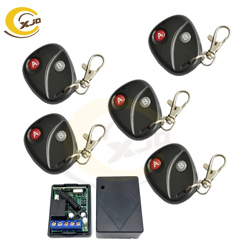 

XJQ Professional 315mhz / 433mhz universal door remote control & Low power wireless remote control wireless controller switch