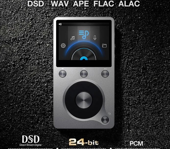 Новые оригинальные Aigo Z2 Высокое качество 8G Портативный DSD HIFI без потерь Запись аудио плеера Мини движение MP3 плеер