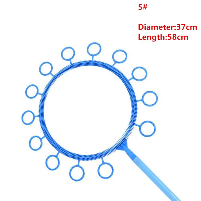 Волшебное большое пузырчатое кольцо, пузырчатое шоу, реквизит без пузырьковой воды, большой пузырьковый производитель, волшебные кольца, детские игрушки, вечерние, подарок на Рождество - Цвет: 5