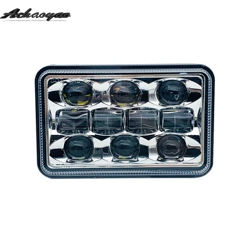 

4x6" inch LED Rectangular Headlights Replacement for Chevrolet Ford Trucks Freightliner Peterbil Kenworth Dodge H4651 H4652