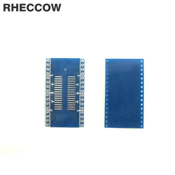 

REHCCOW 10pcs SSOP28 to DIP28 0.65mm pitch to dip converter adapter pcb board