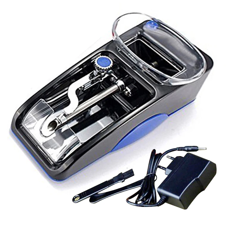 

EU US Plug Electric Cigarette Machine Tobacco Electronic Injector Maker Roller DIY Smoking Tool