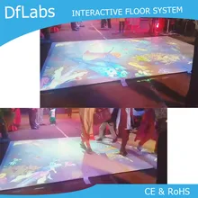 DefiLabs Defi интерактивный пол проекция для торгового центра, супермаркета(118 различных эффектов), дети развлечений