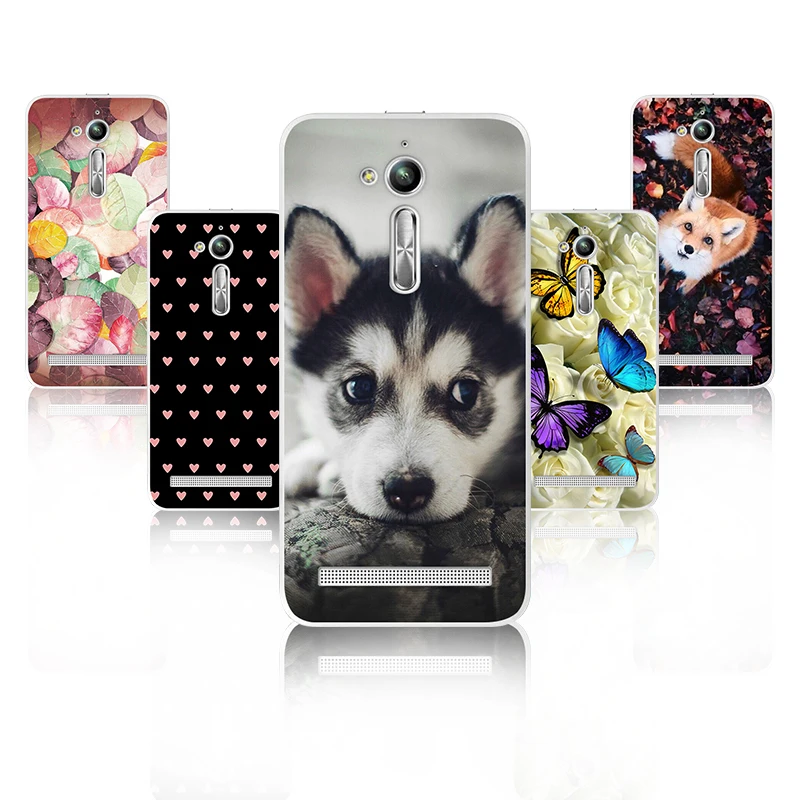 

FANATU ASUS Zenfone GO ZB500KL Case Cover Silicone 5.0" ZB500KL Back Protective TPU Funda For ASUS Zenfone ZB500KL Phone Case