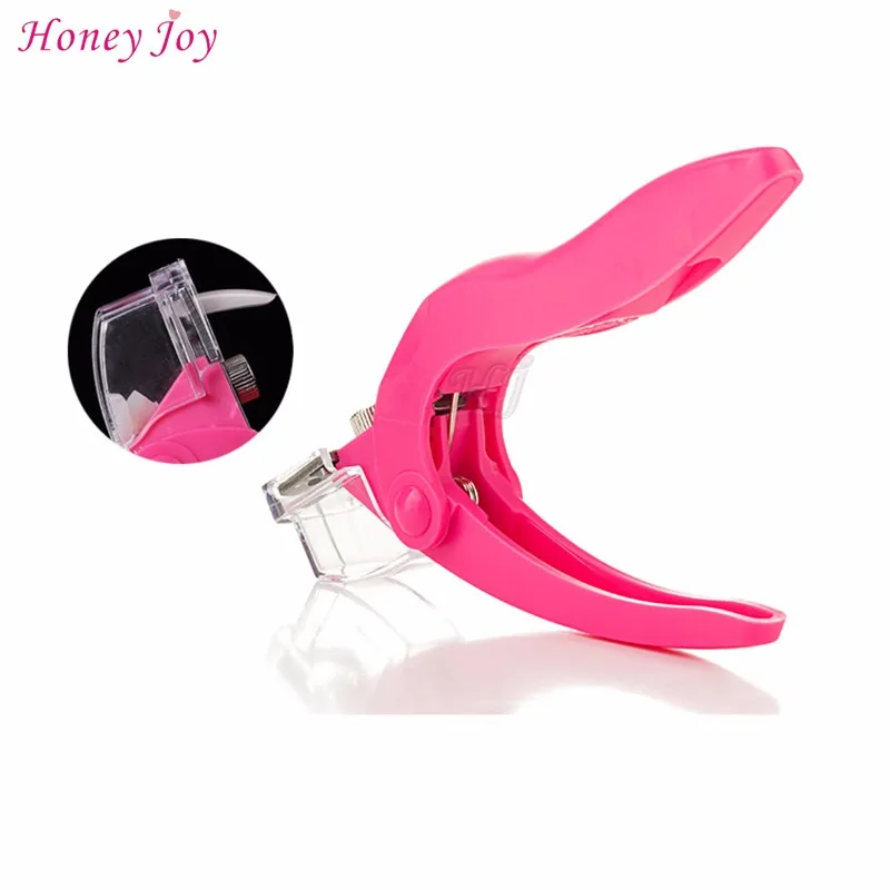 

Rose Pink Manicure Nail Cutter Nail Clipper Acrylic Gel False Nail Tip Cutter Clipper Nail Triple Tips Cutter Tool