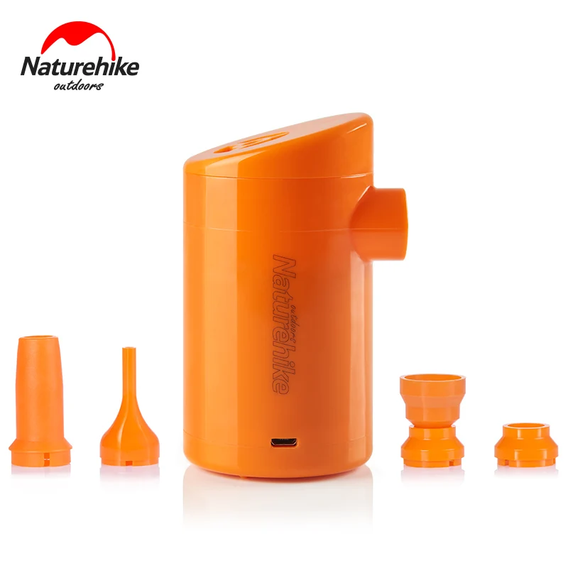 

Naturehike Portable Rechargeable Electric Pump for Camping Inflatable Pillow Air Mat Multifunctional Air Pump Battery Powered