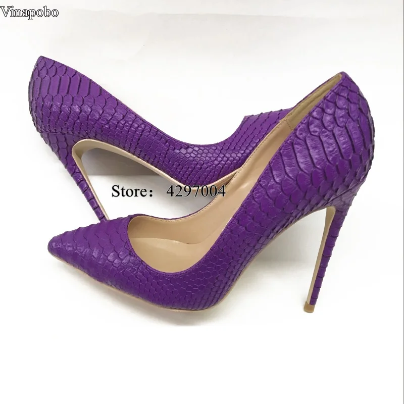 European-and-American-style-fashionable-new-eggplant-purple-Snake-Print-pointed-and-high-heeled-shoes-sexy