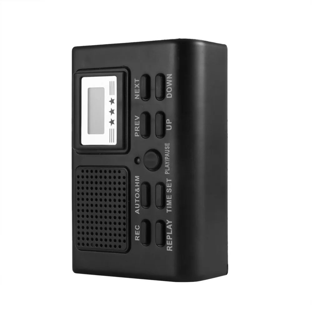 

DSXR Digital Telephone Recording Box LCD Display Support SD Card Automatic Recording Portable Mini Phone Call Recorder