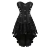 gothic steampunk corsets skirt plus size halloween steampunk clothing for women ► Photo 3/6