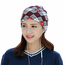 Мода г. решетки модал шарф Многофункциональный шапочки дышащий беременных Для женщин Шапки леди шапки для девочек на лето и весну шляпа 04-5305