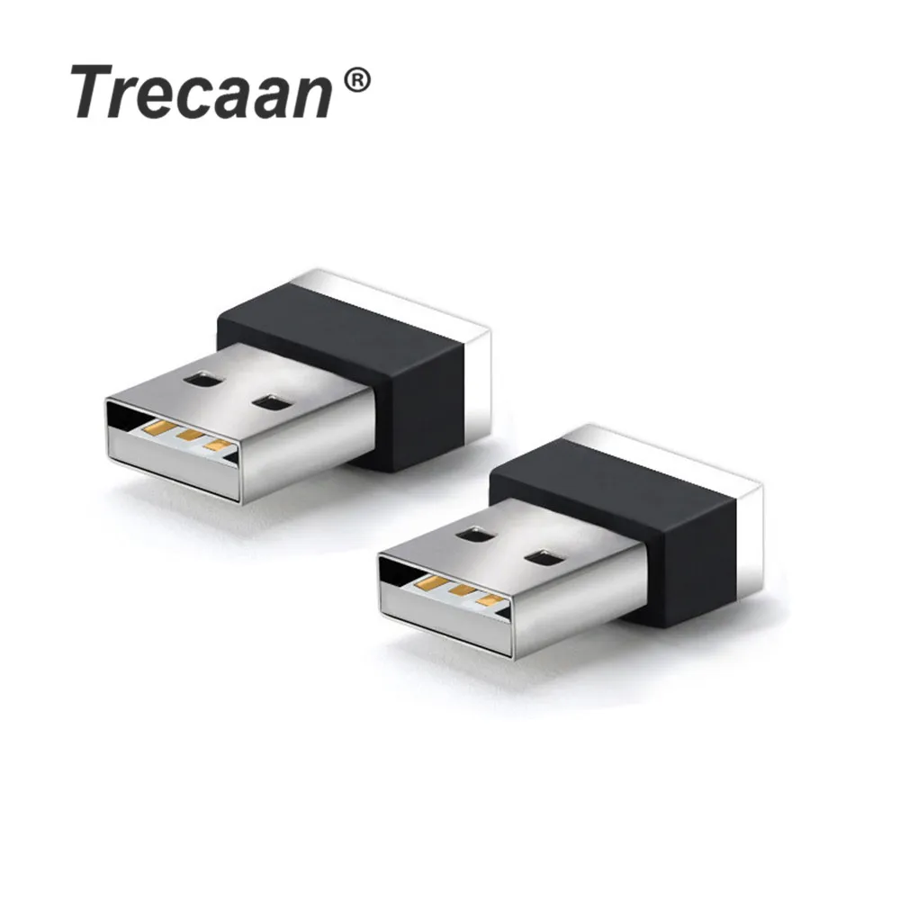 1 шт. автомобильные USB светодиодные атмосферные огни декоративная лампа