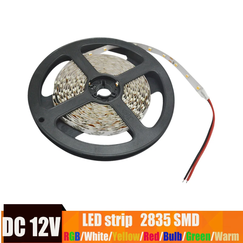 Светодиодная лента SMD3528 5 м 300 водостойкая 12 В постоянного тока|Светодиодные
