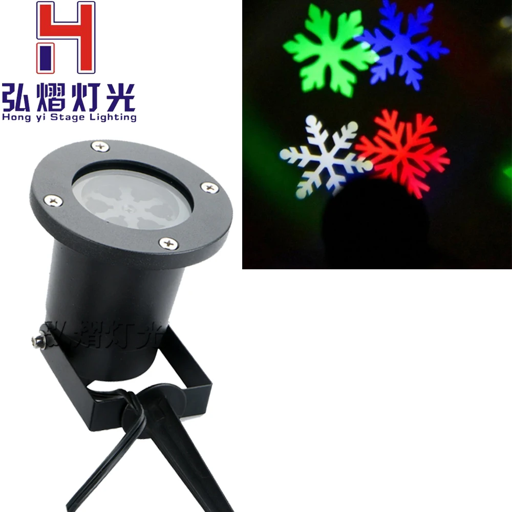 

2017 Mery Christmas Lights Outdoor LED Snowflake Projector Light Star Lamps Light Waterproof Snow Lasers Christmas Lights